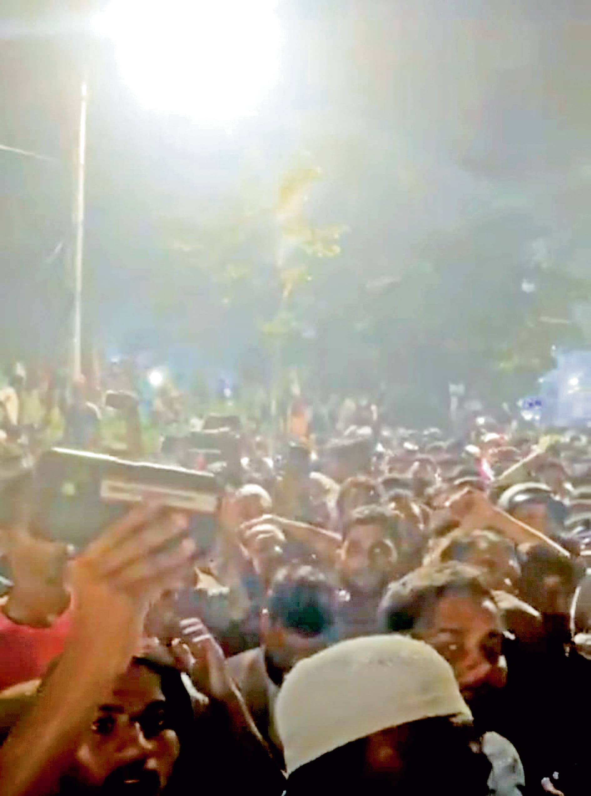 राजाबाजार : प्रतिमा विसर्जन को लेकर विवाद के बाद ताेड़फोड़ व पथराव, आधी रात को उतरी रैफ