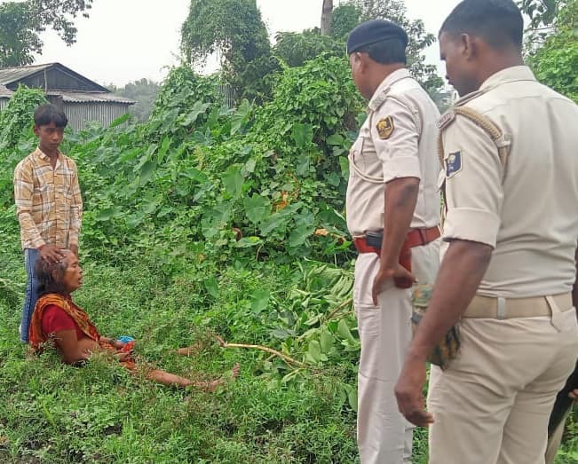 जलावन चुनने के दौरान महिला की मौत, पुलिस ने की जांच