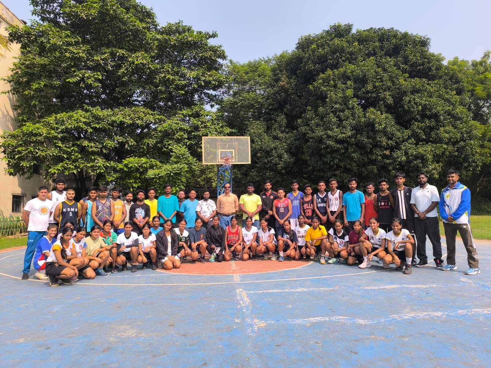 जमशेदपुर बास्केटबॉल टीम के ट्रायल में 60 खिलाड़ी शामिल