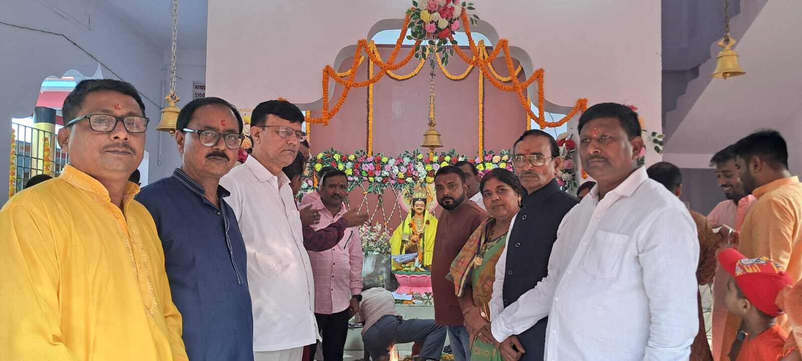 भगवान चित्रगुप्त से मांगा सुख-समृद्धि का आशीर्वाद