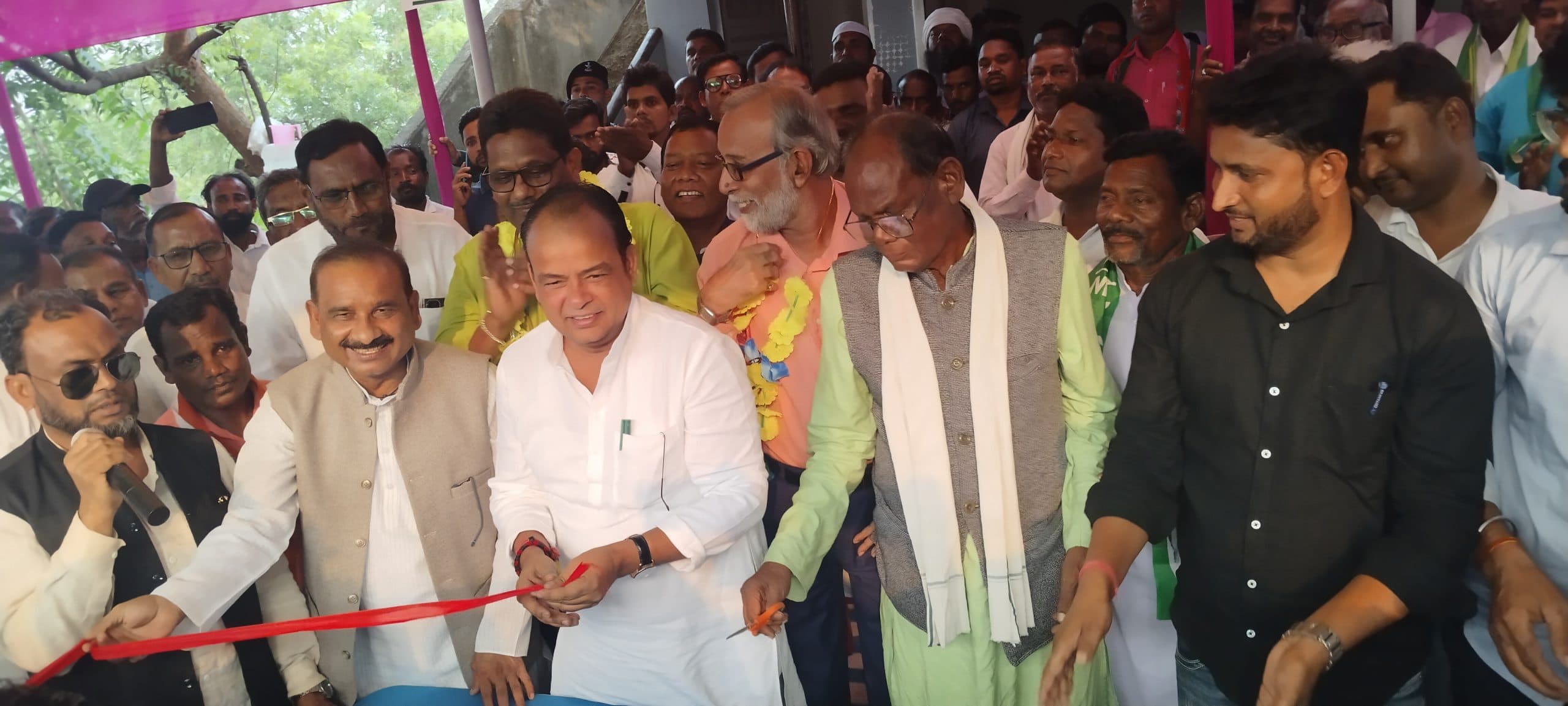 कांग्रेस प्रत्याशी ने नारायणपुर में खोला चुनावी कार्यालय