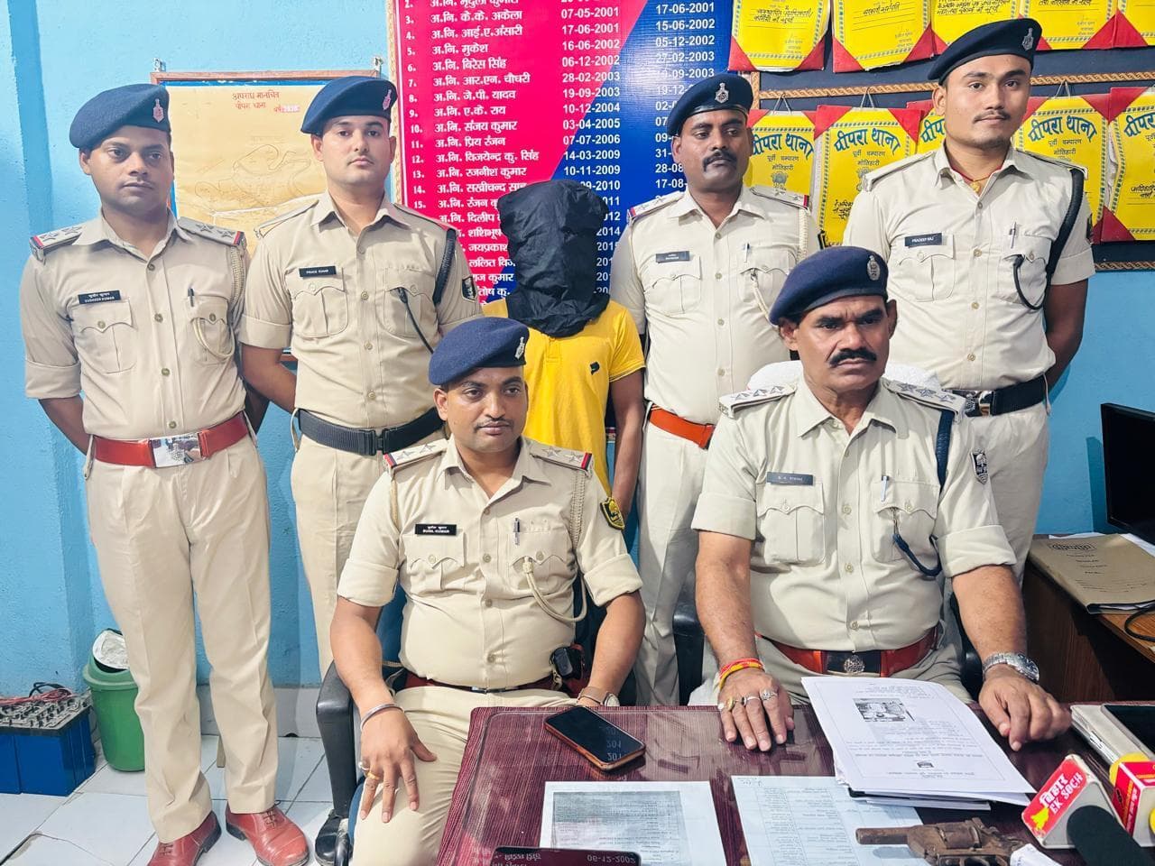 देसी पिस्टल व गोली के साथ एक अपराधी गिरफ्तार