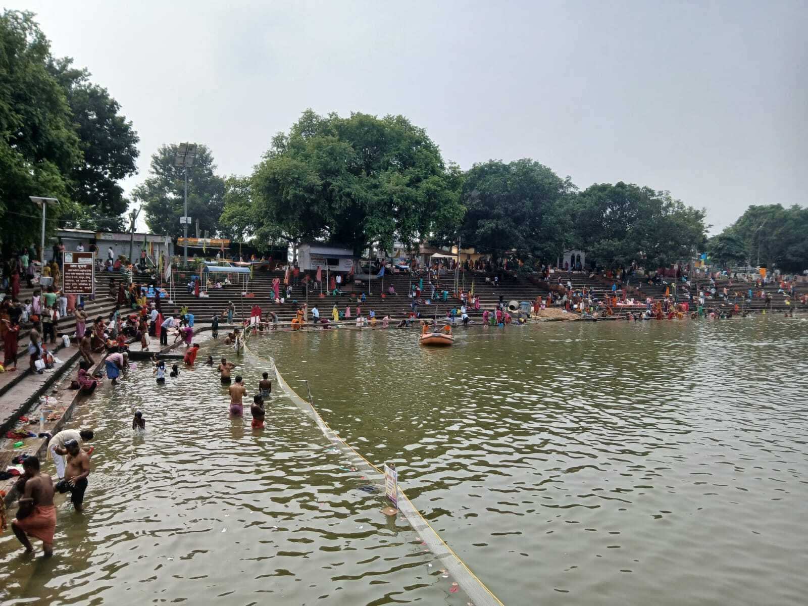 पापहरणी में एसडीआरएफ की टीम तैनात