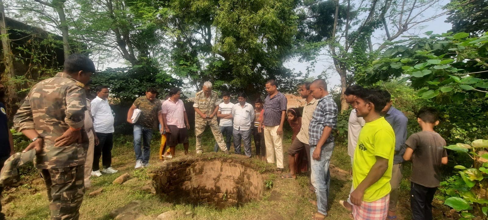 सीताकाटा गांव में युवक के कुआं में गिरने से मौत