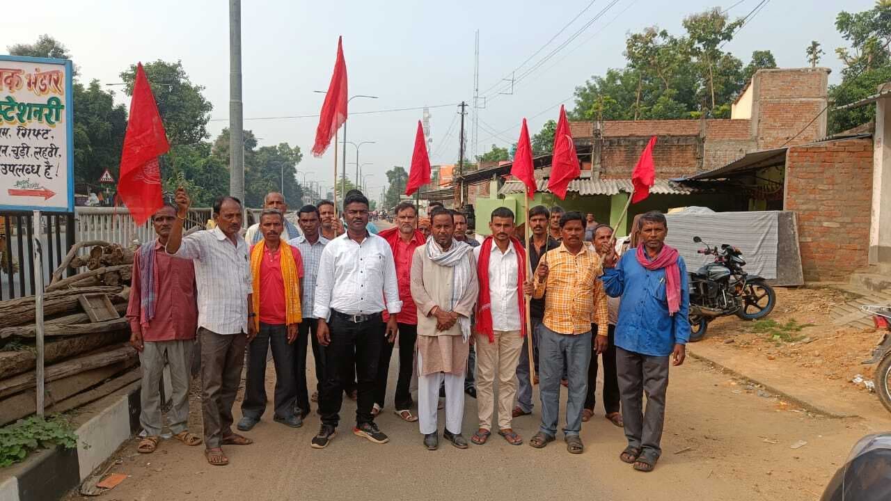 हंसडीहा में सीपीआई ने मतदान को लेकर चलाया जनसंपर्क