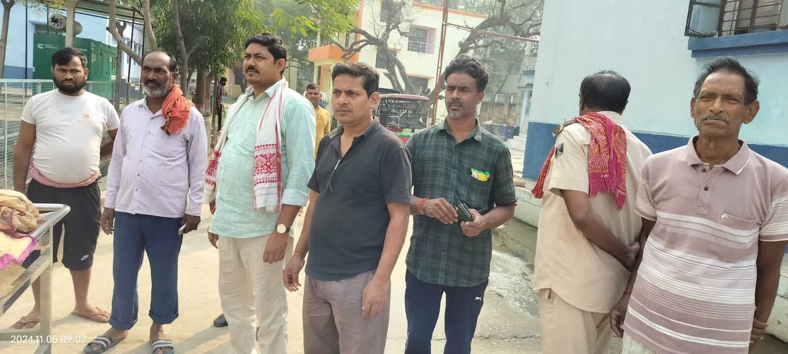 संसारपुर में डूबने से वृद्ध महिला की मौत