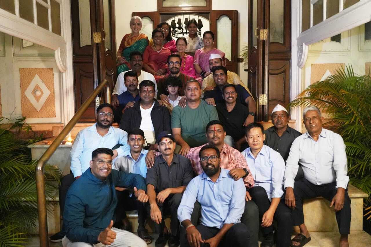 BOKARO NEWS : आमिर खान ने झारखंड मूल के लोगों के साथ मनायी दीपावली