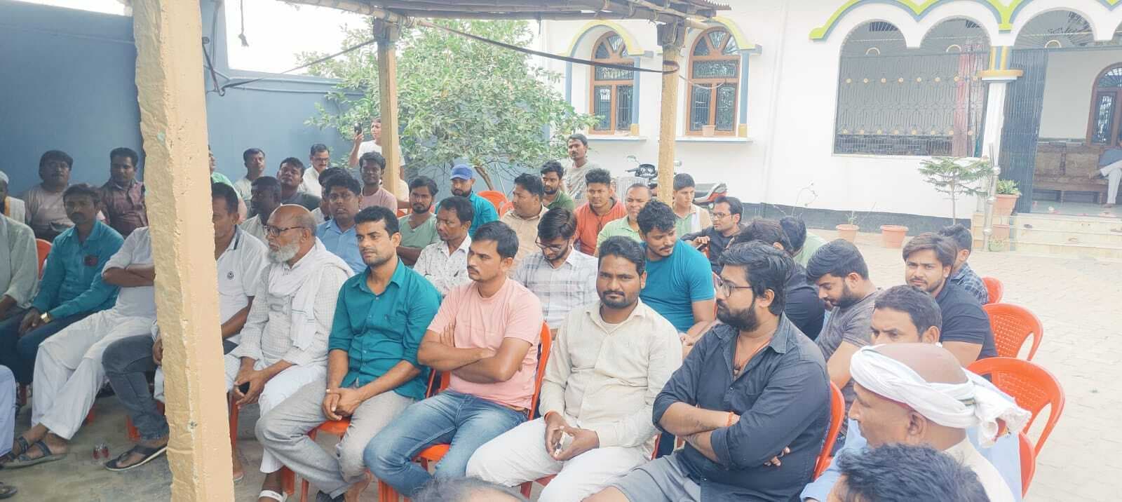 पांच दिवसीय सद्भावना मेला की तैयारी को लेकर बैठक आयोजित