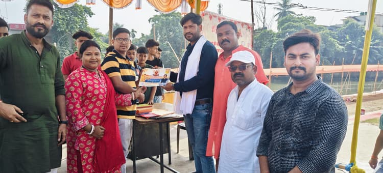 जिला भाजपा की टीम ने विभिन्न छठ घाटों का किया दौरा