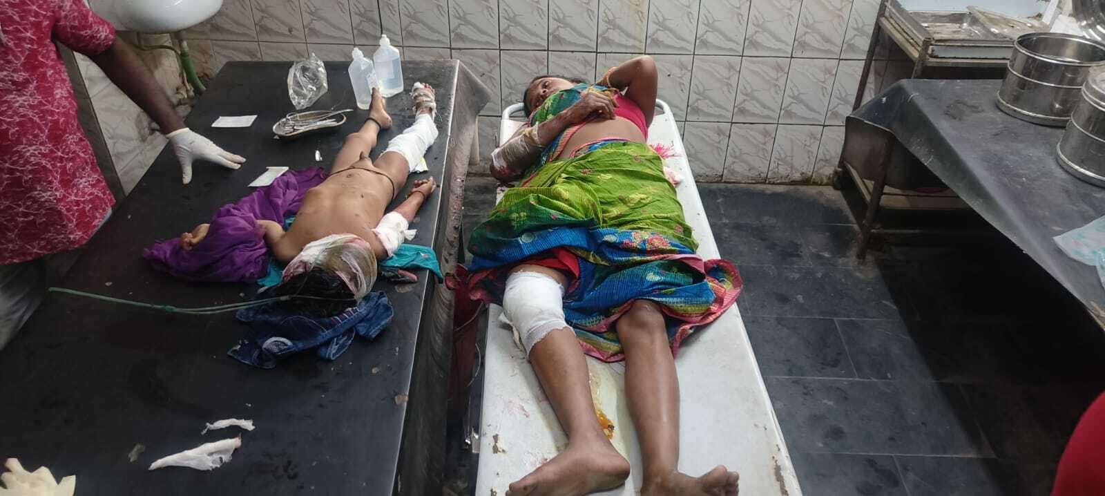 दो ऑटो की आमने-सामने टक्कर में चार लोग गंभीर रूप से जख्मी, दो रेफर