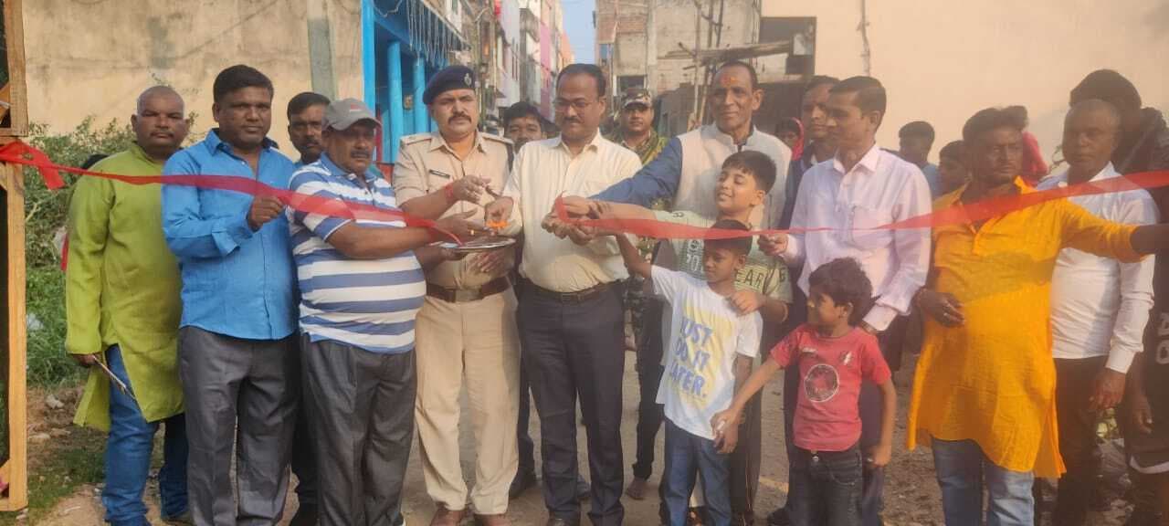 नावा आहर के समीप लगा गोशाला मेला