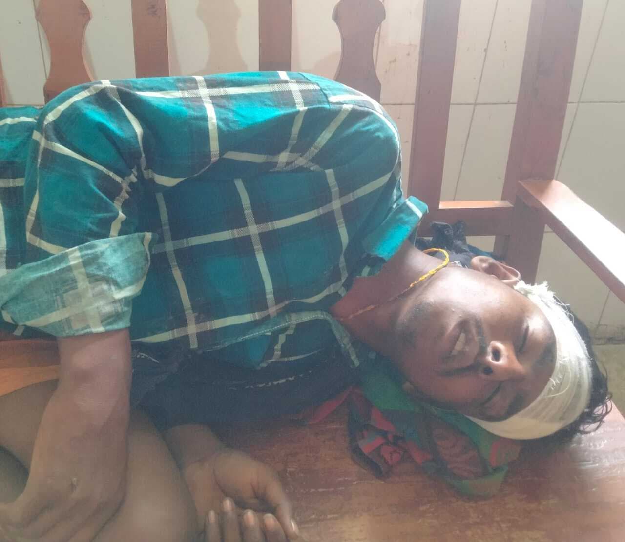 चाचा व भाईयों ने घर से बुला कर पीटा, जख्मी