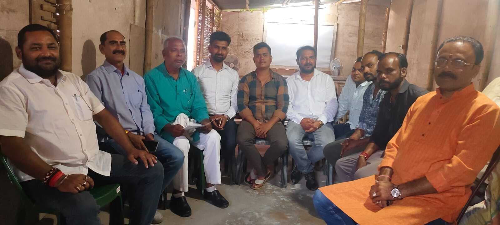 धरना को लेकर नागरिक संघर्ष समिति की बैठक