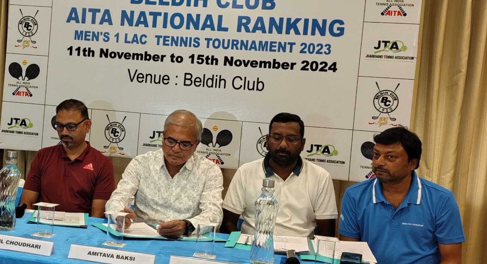 आइटा पुरुष नेशनल रैंकिंग टेनिस टूर्नामेंट आज से