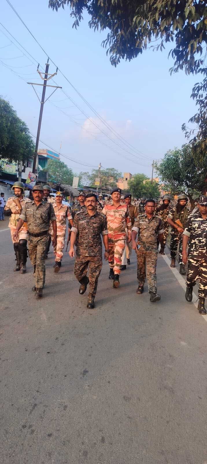 चप्पे चप्पे पर तैनात रहेगी पुलिस फोर्स, बूथ पर विशेष सुरक्षा