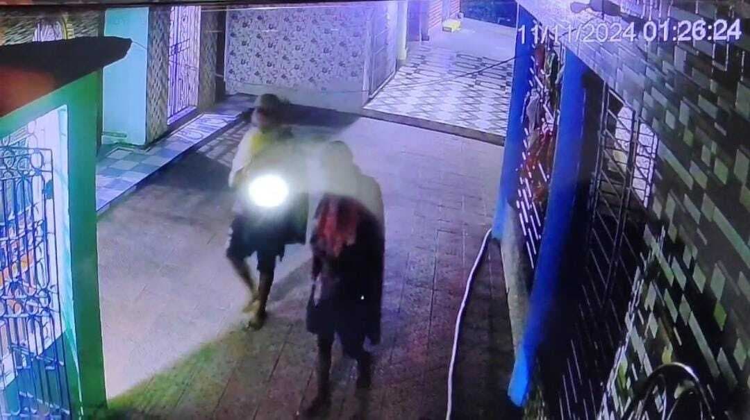 दो मंदिरों से दानपेटी व आभूषण की चोरी, संदिग्धों की तस्वीर सीसीटीवी में कैद