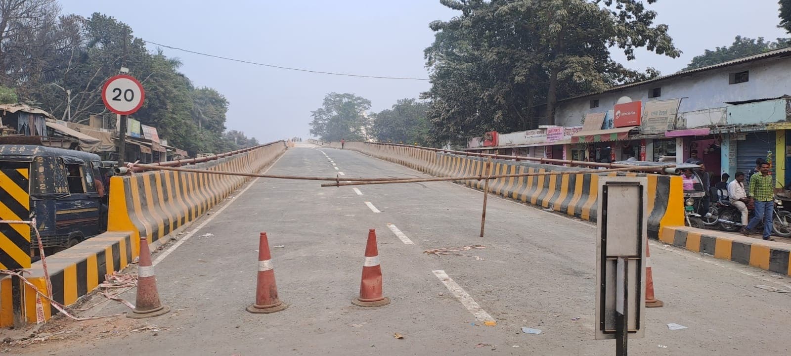 कचहरी आरओबी बन कर हुआ तैयार, उद्घाटन का इंतजार