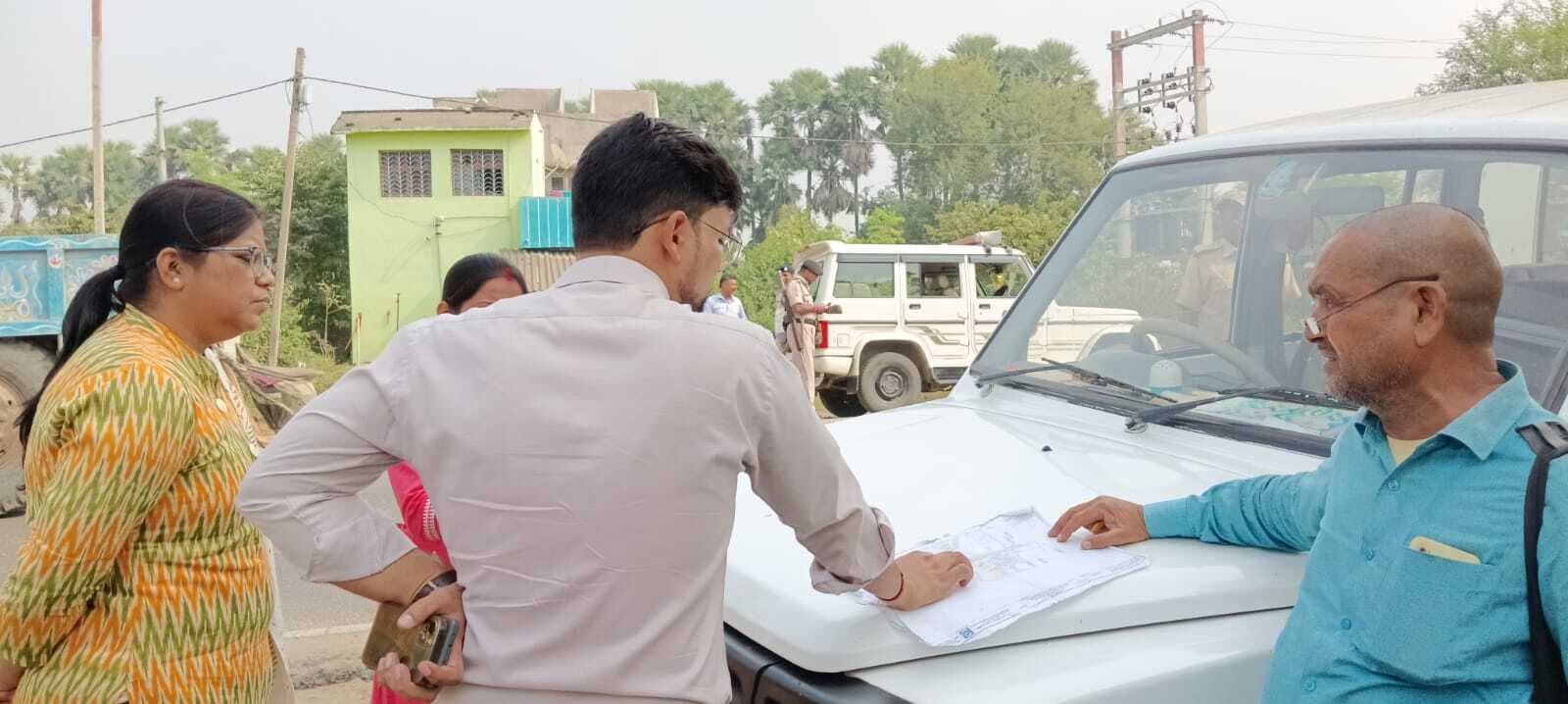 डीएम ने एनएच 133 ई के कार्यो का लिया जायजा, दिया निर्देश