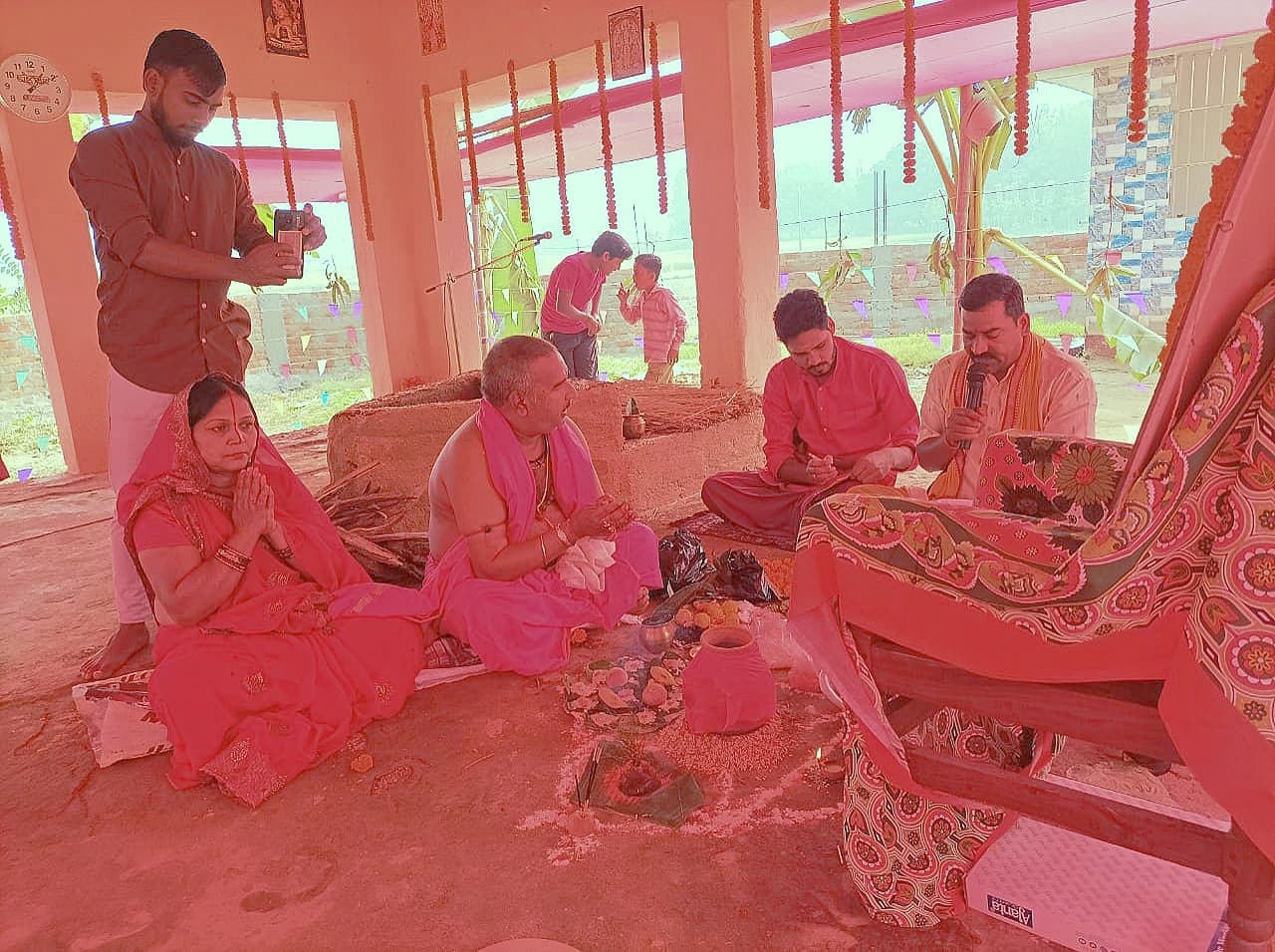 अखंड राम धुन यज्ञ से माहौल भक्तिमय