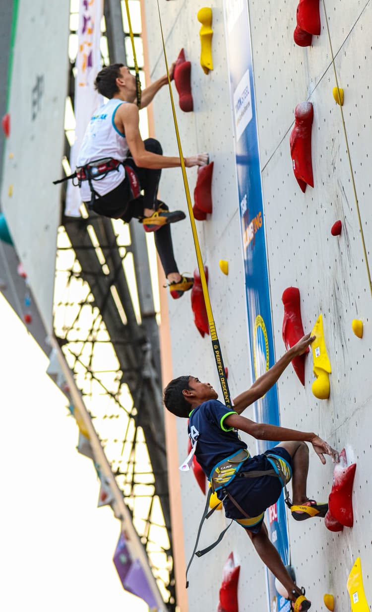 एशियन यूथ क्लाइंबिंग चैंपियनशिप में टीएसएएफ के 13 खिलाड़ी लेंगे भाग