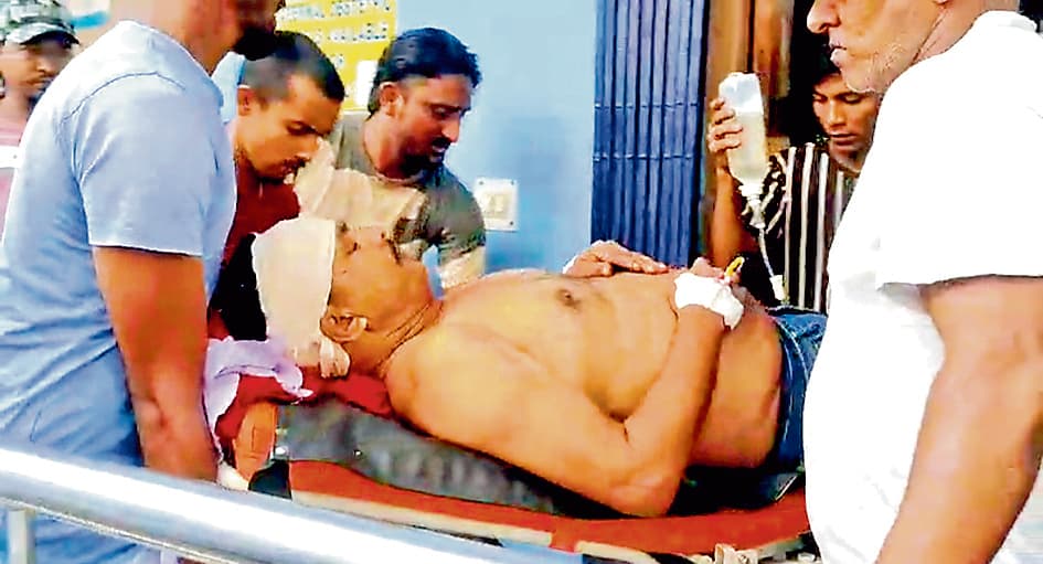 रिसड़ा : ट्रांसपोर्टर को दिनदहाड़े मारी गोली, हमलावर फरार