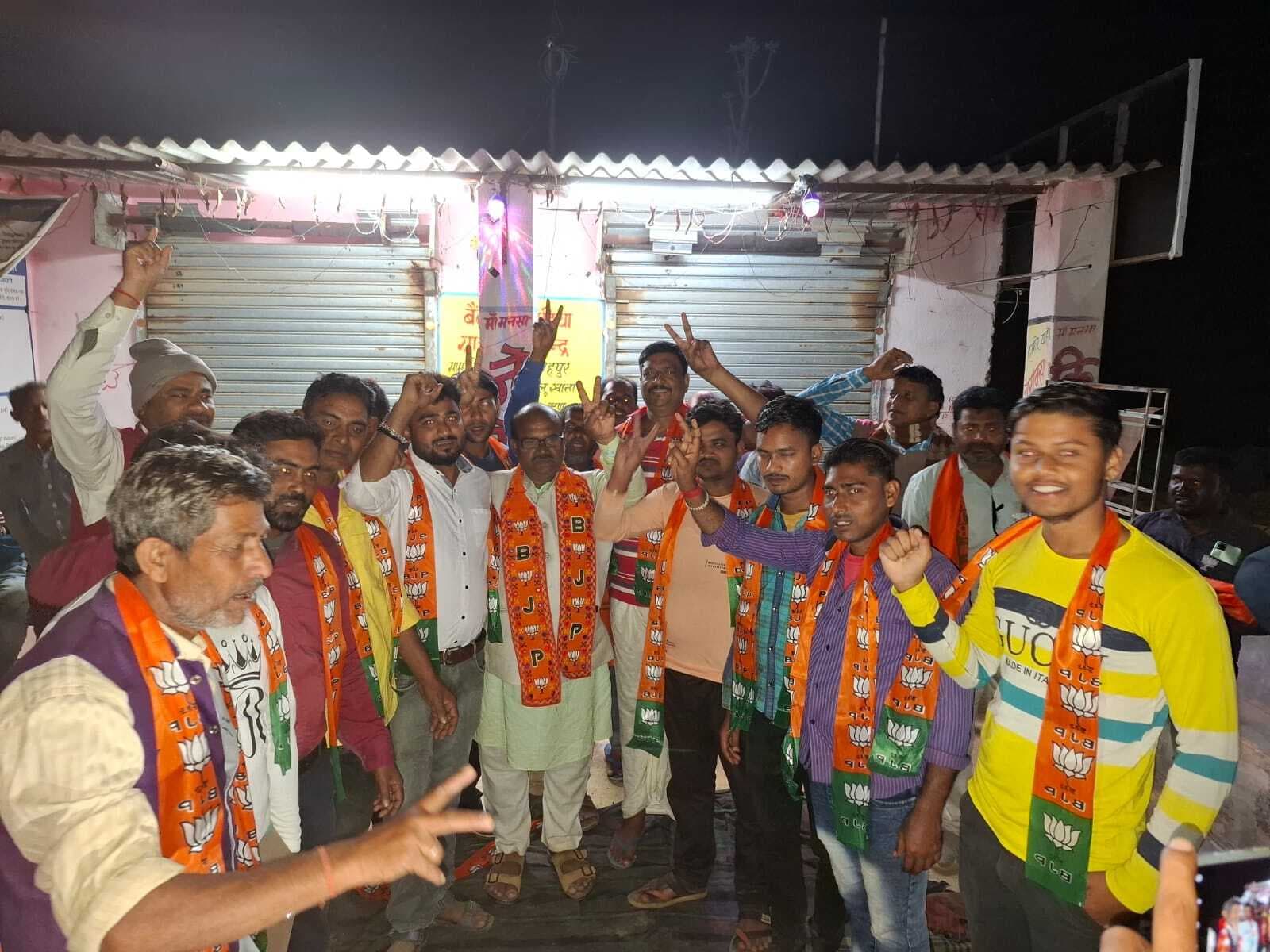 भाजपा में शामिल होने पर माधव ने किया स्वागत