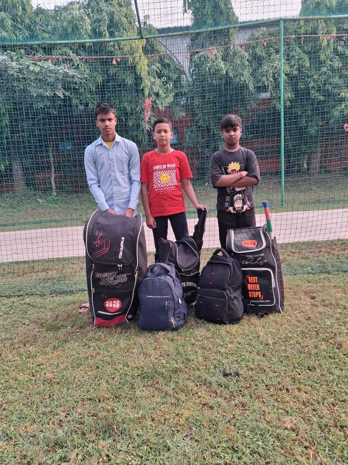 अंडर-14 जिला क्रिकेट टीम के लिए झाझा के तीन खिलाड़ी चयनित