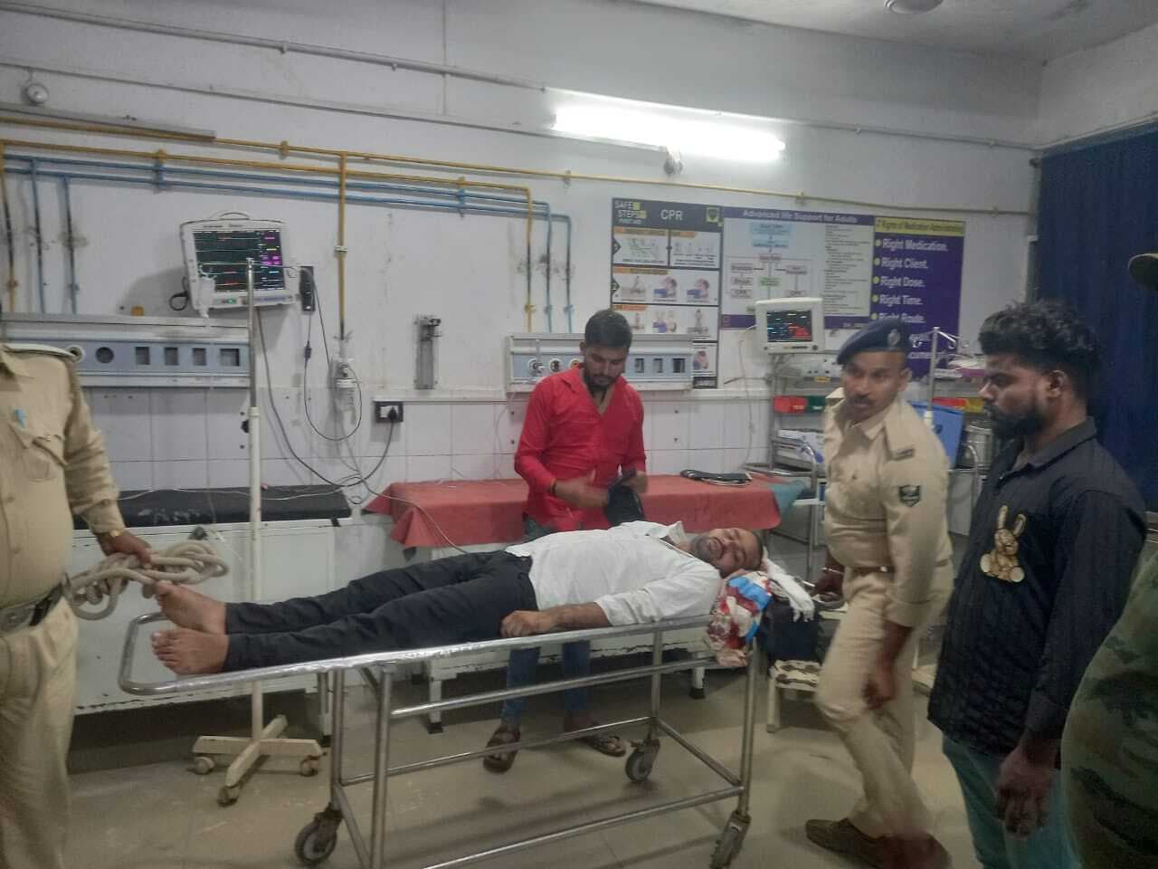 मंडल कारा में बंदी की बिगड़ी तबीयत, अस्पताल में भर्ती