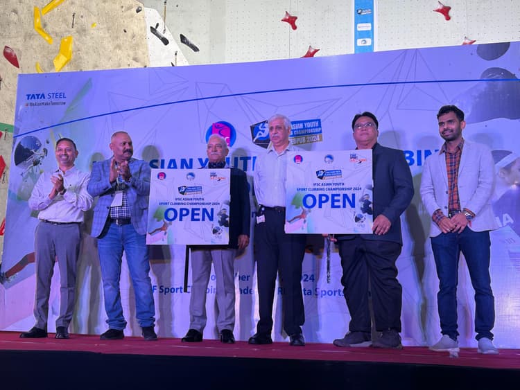 जेआरडी में एशियन यूथ स्पोर्टिंग क्लाइंबिंग चैंपियनशिप शुरू