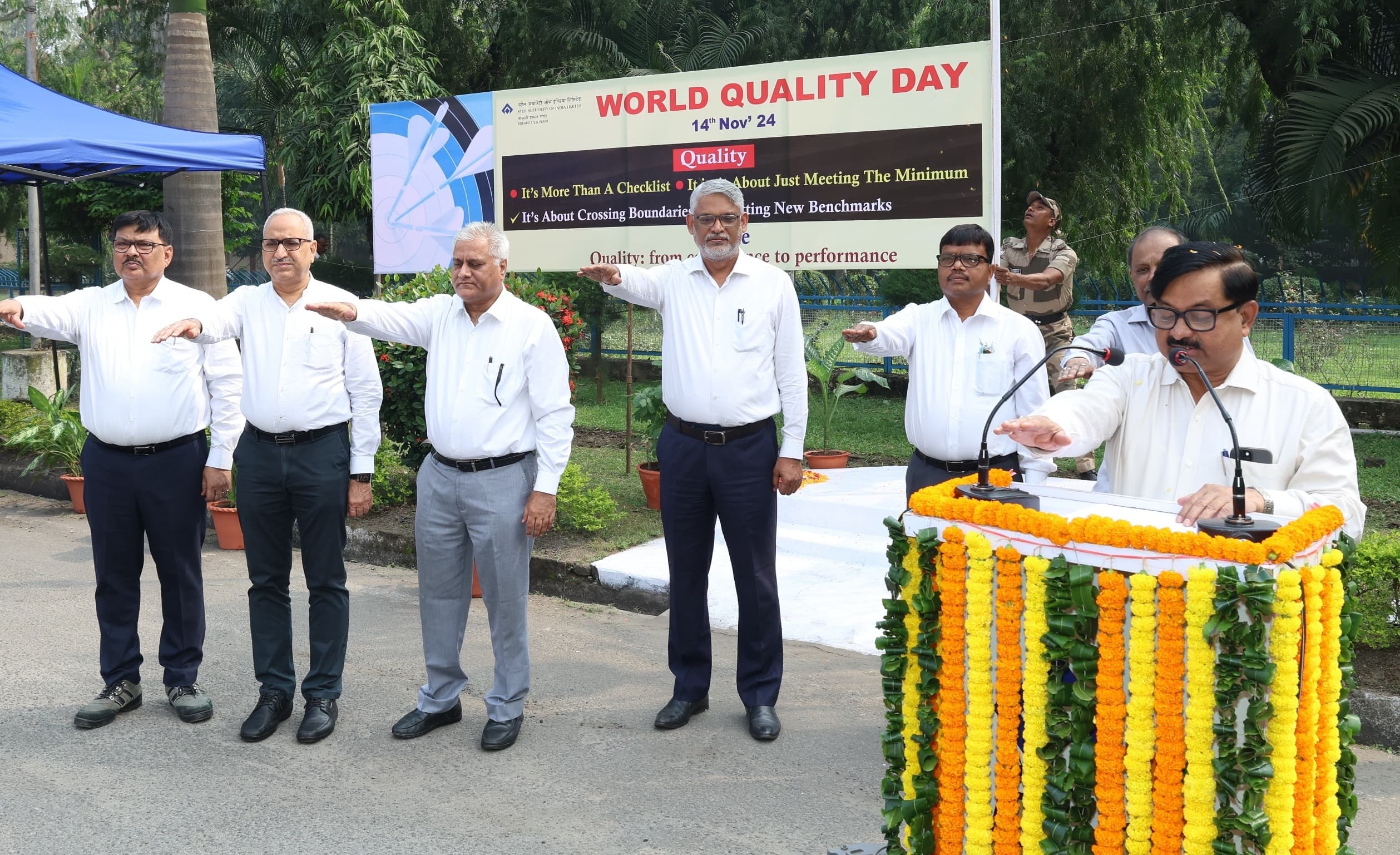 Bokaro News : गुणवत्ता हमारी आदत और कार्य संस्कृति का हिस्सा होना चाहिए : तिवारी