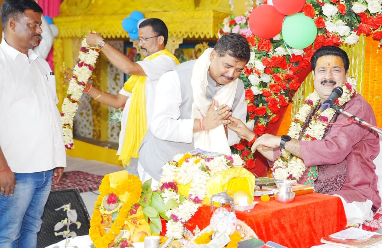 संत वाणी को जीवन में उतारना ही सत्संग की सार्थकता : संतोष कुशवाहा