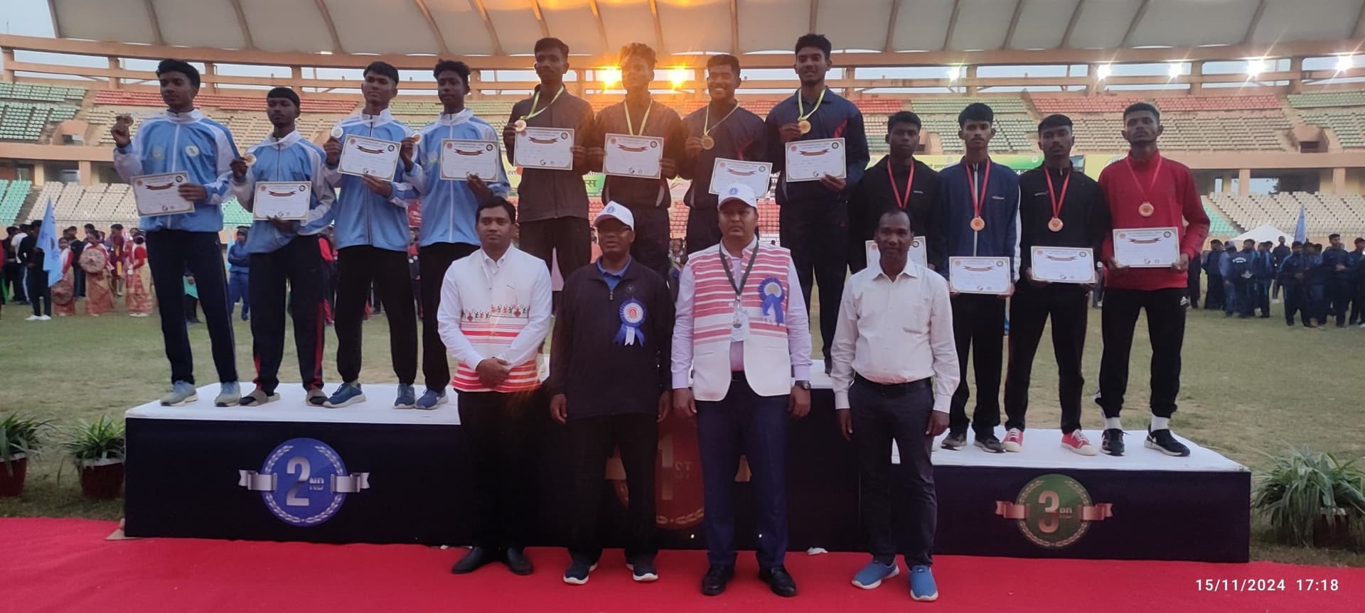 ranchi news : सोसाइटी ऑफ जीसस रांची प्रोविंस का एथलेटिक्स मीट ”चक्रव्यूह 2024” का आगा