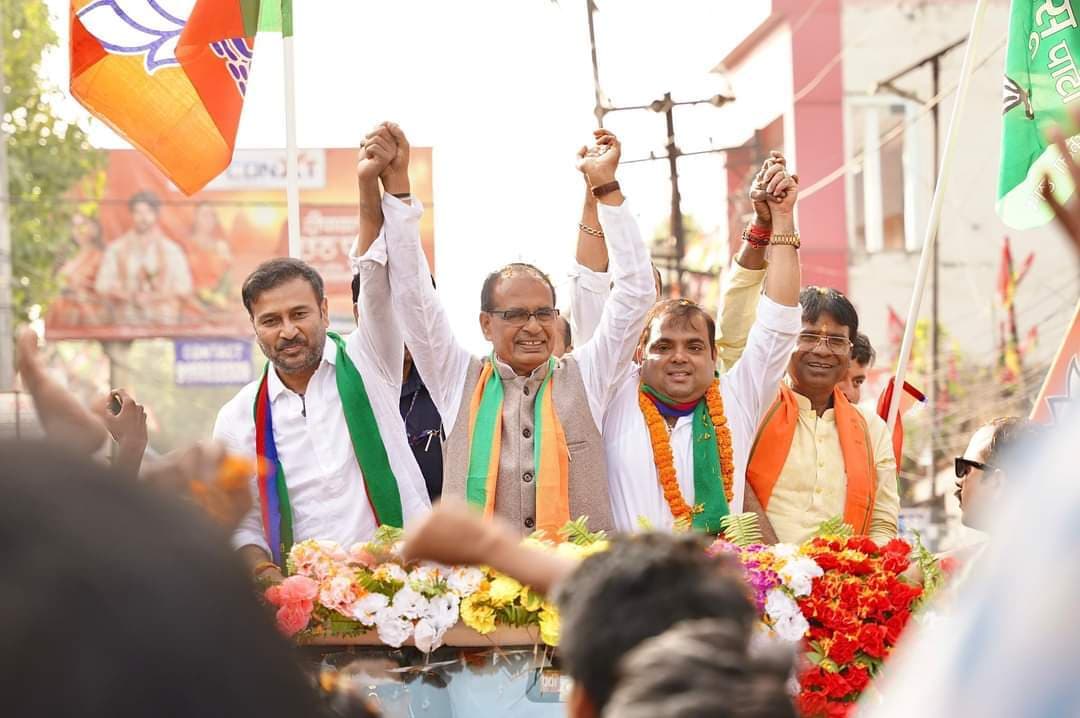 बनेगी एनडीए की सरकार, अजहर को दीजिए जीत का आशीर्वाद: शिवराज