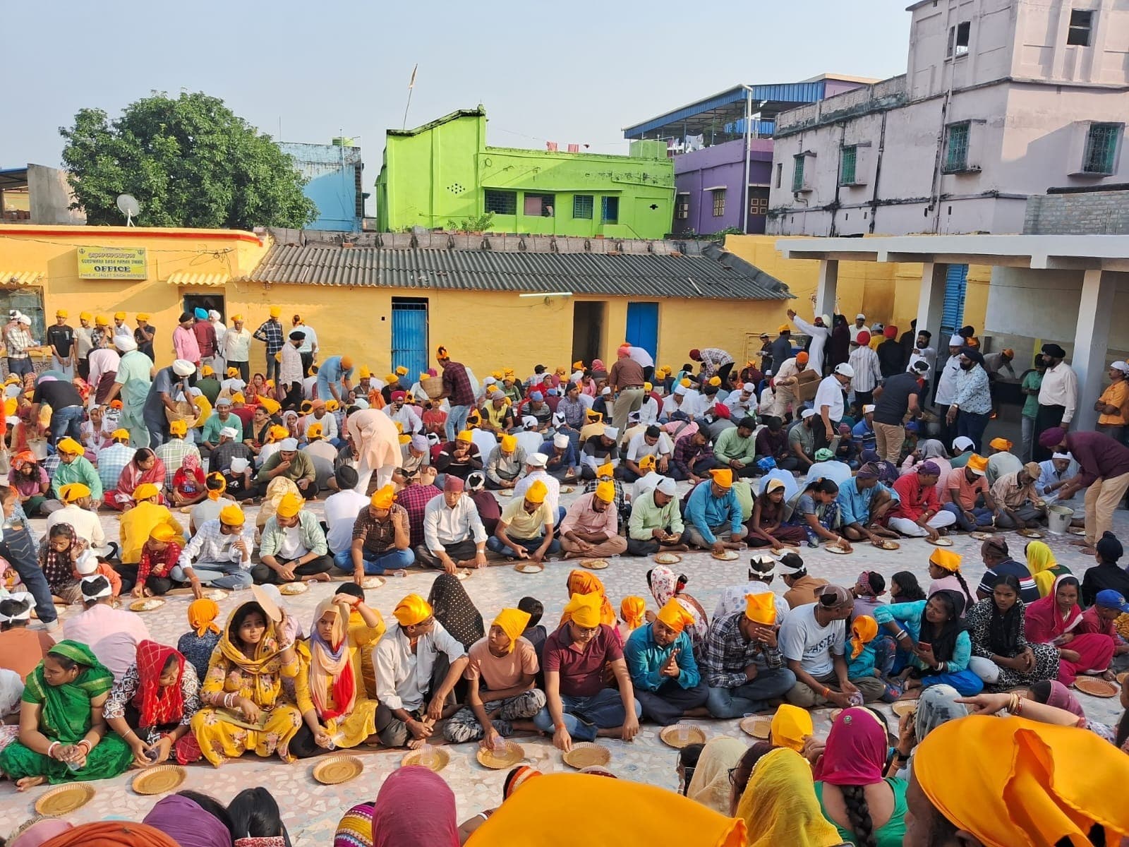 सिख समाज ने गुरु नानक देवजी की मनाई 555वीं जयंती