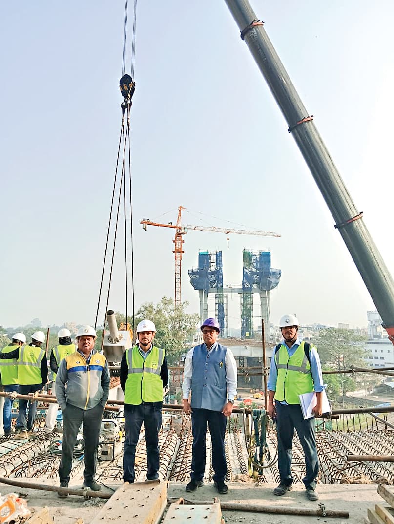 Ranchi News : केबल स्टे ब्रिज का काम शुरू