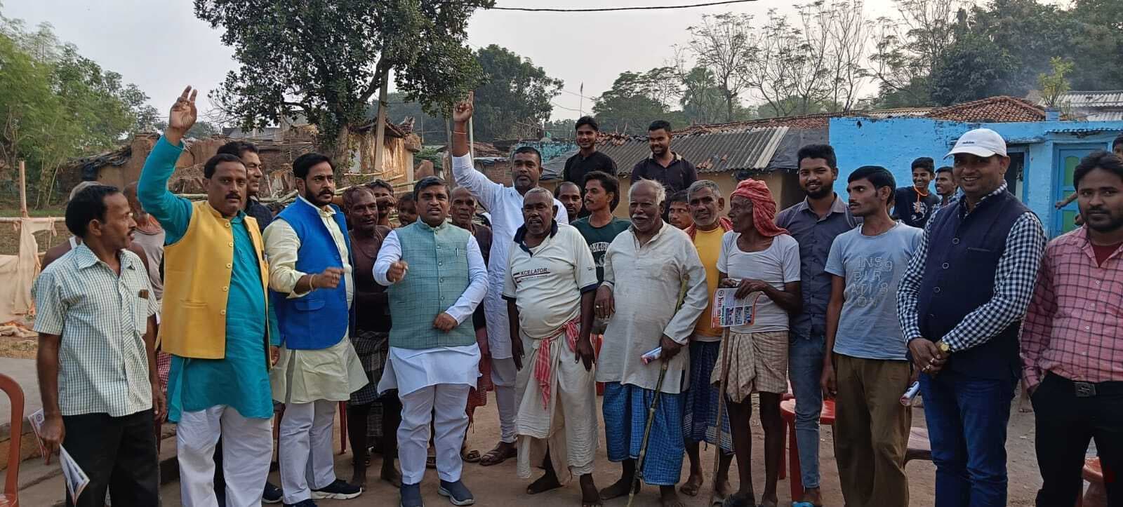 साहू समाज के प्रदेश अध्यक्ष ने महागठबंधन के पक्ष में मांगे वोट