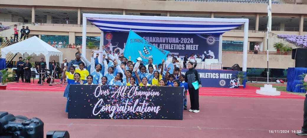 Ranchi news : सोसाइटी ऑफ जीसस के स्कूलों का एथलेटिक्स मीट चक्रव्यूह 2024 संपन्न