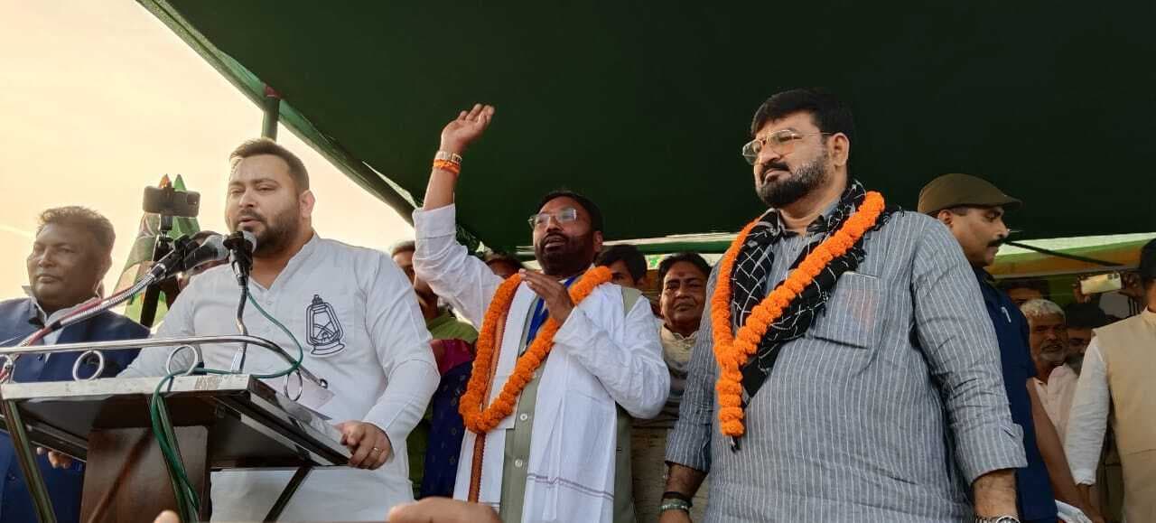 आपके एक वोट से खाते में खटाखट आयेगा मंईयां योजना का पैसा: तेजस्वी