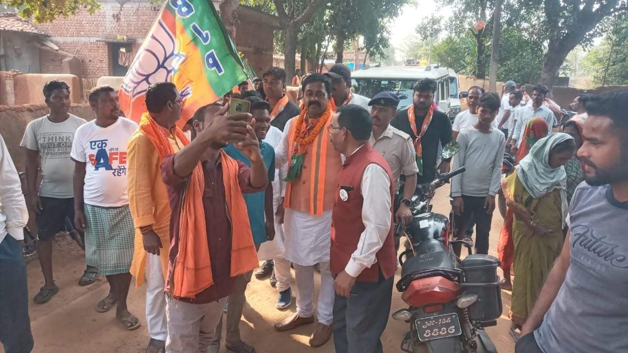 भाजपा प्रत्याशी ने चलाया जनसंपर्क अभियान