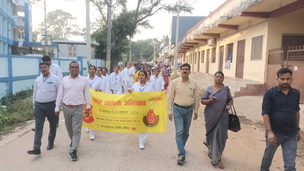 पांच दिवसीय पोलियो अभियान की शुरुआत, लाखों बच्चों पियेंगे खुराक