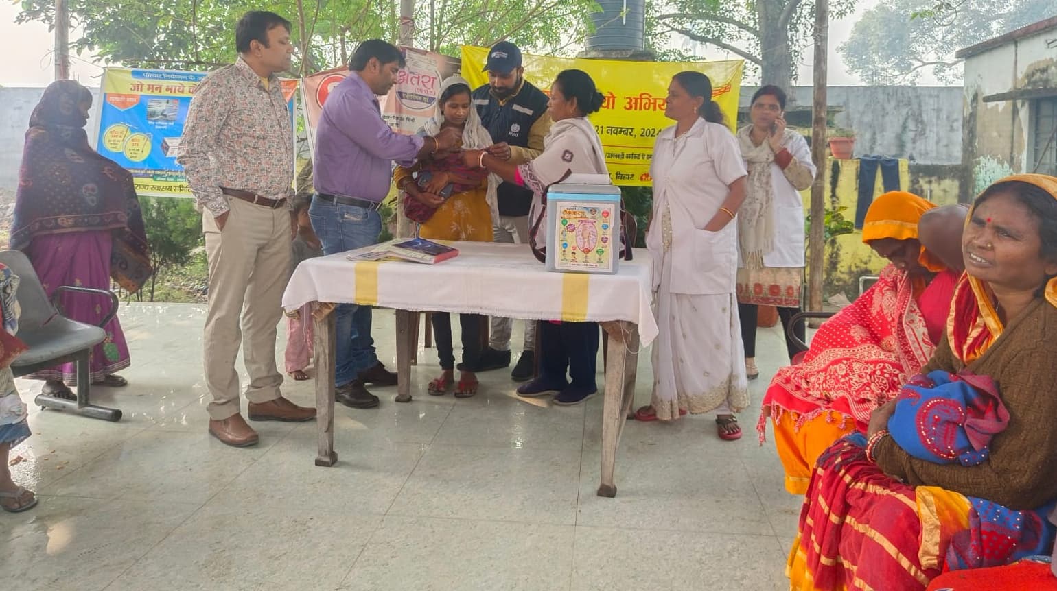 भवानीपुर प्रखंड में 42366 बच्चों को पोलिया दवा देने का लक्ष्य