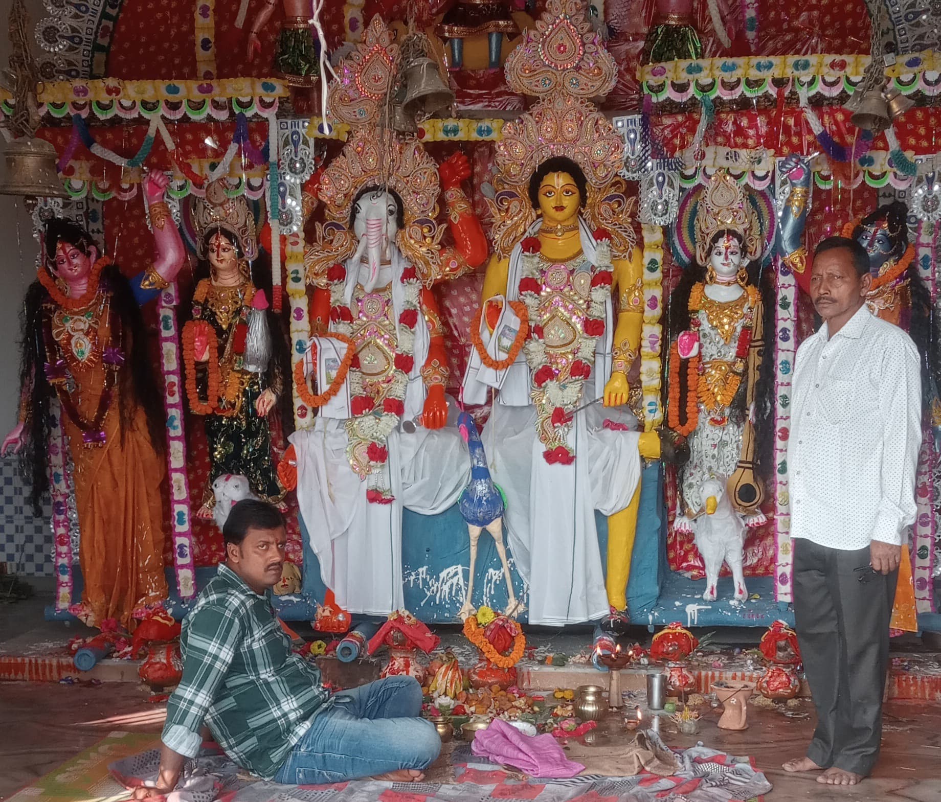 गंगेली में कार्तिक व गणेश पूजा मेला शुरू