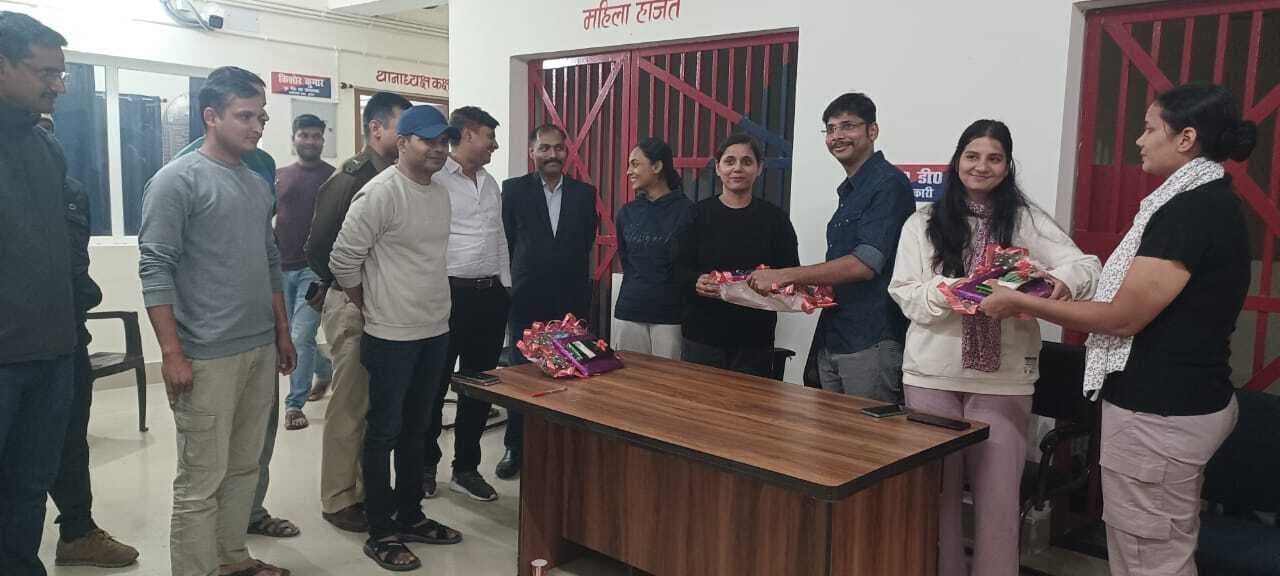 संजना कुमारी बनी ललितग्राम थानाध्यक्ष, भपटियाही थाना में विदाई सह सम्मान समारोह का हुआ आयोजन