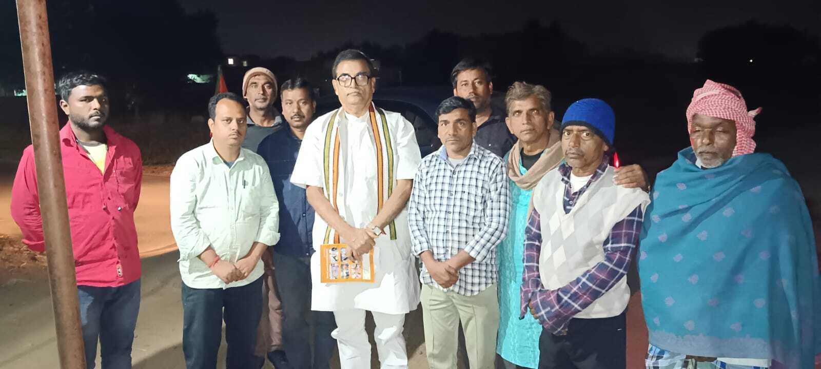 भाजपा प्रत्याशी के पक्ष में चलाया जनसंपर्क