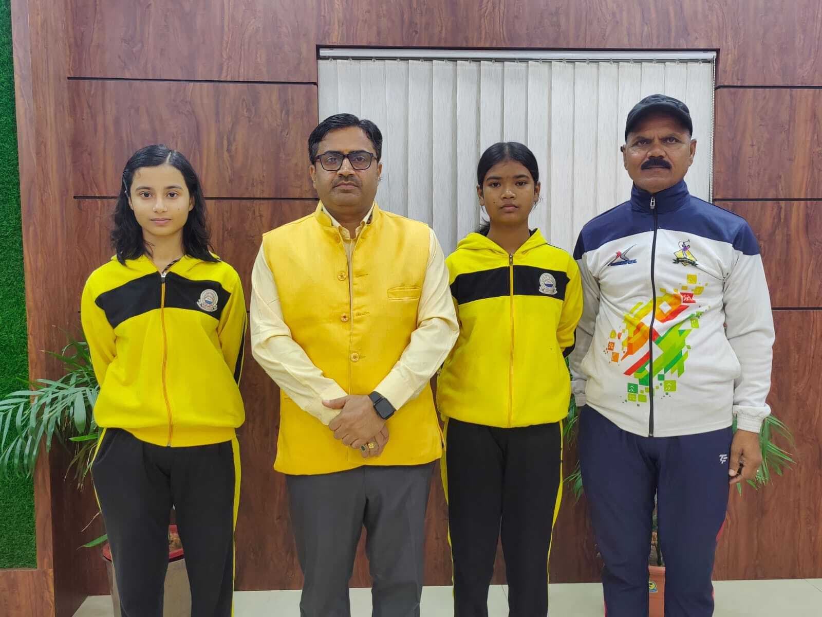 Table tennis: एसजीएफआइ नेशनल टीटी के लिए डीएवी गांधीनगर की दो छात्राओं चयनित