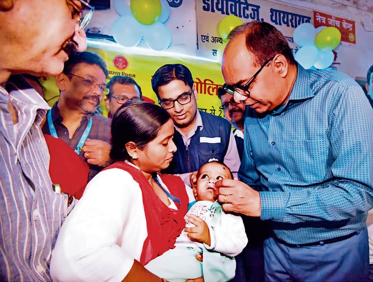 Patna News : पांच दिनों में 8.22 लाख से अधिक बच्चों को पिलायी जायेगी पोलियो ड्रॉप