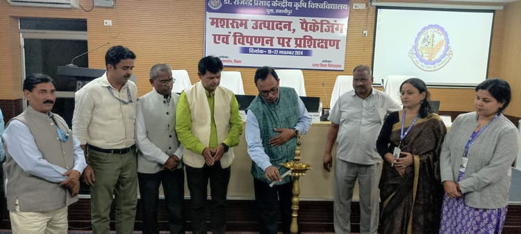 मशरूम की खेती सीमांत किसानों के लिए फायदेमंद : कुलपति