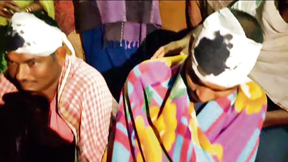 भूमि अधिग्रहण के खिलाफ धरना देते ग्रामीणों से धक्का-मुक्की, तबीयत बिगड़ने से एक की मौत