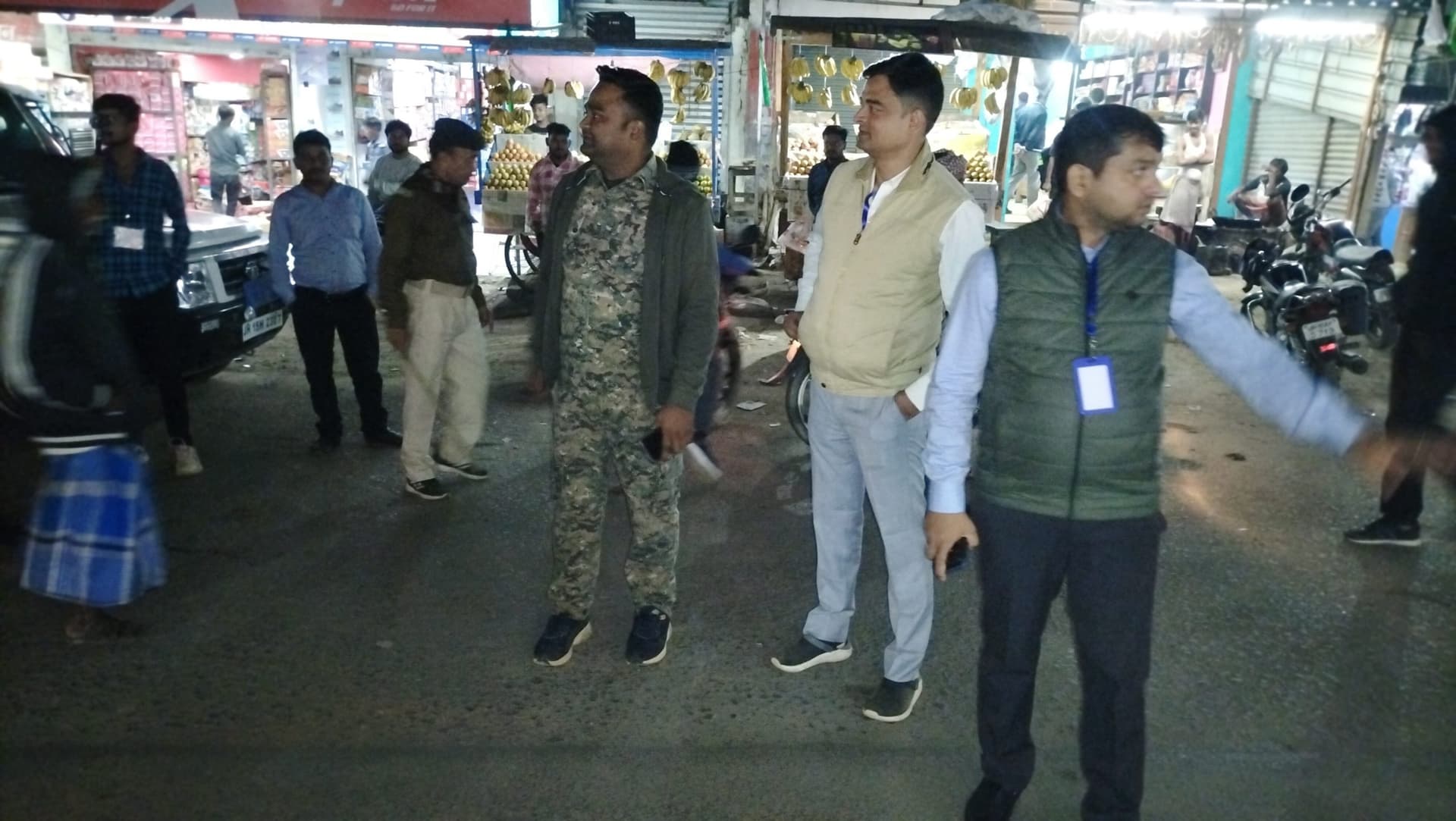 विस चुनाव को लेकर चलाया गया वाहन चेकिंग अभियान