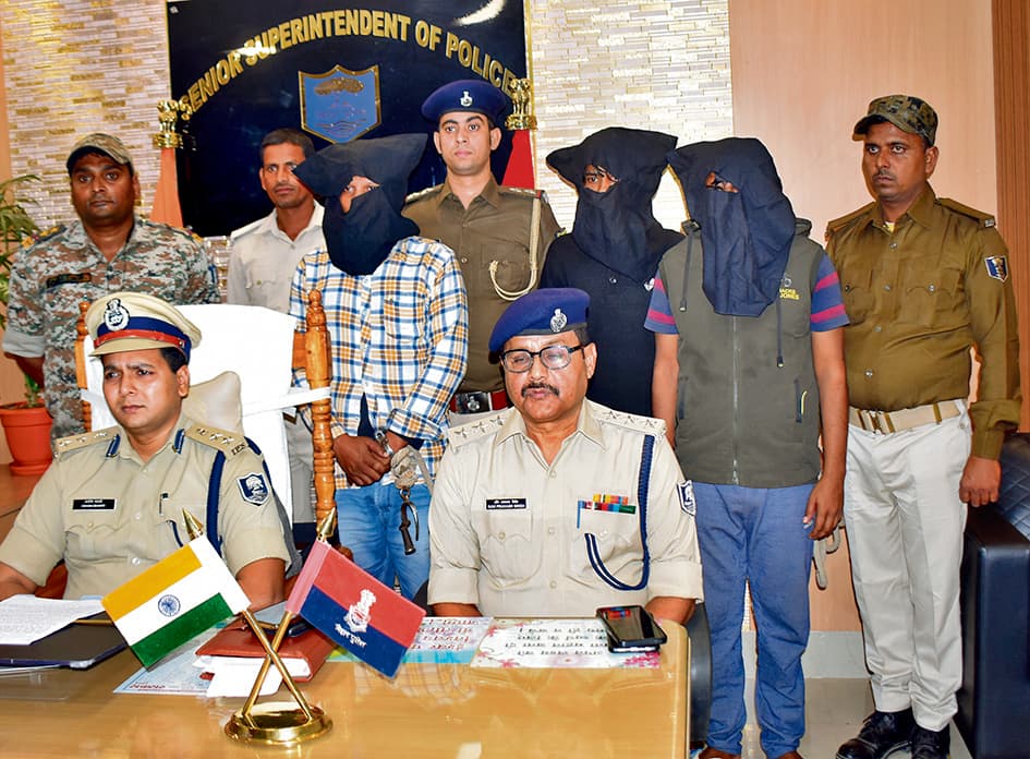 Gaya News : भोलू खां की हत्या में तीन सुपारी किलर गिरफ्तार